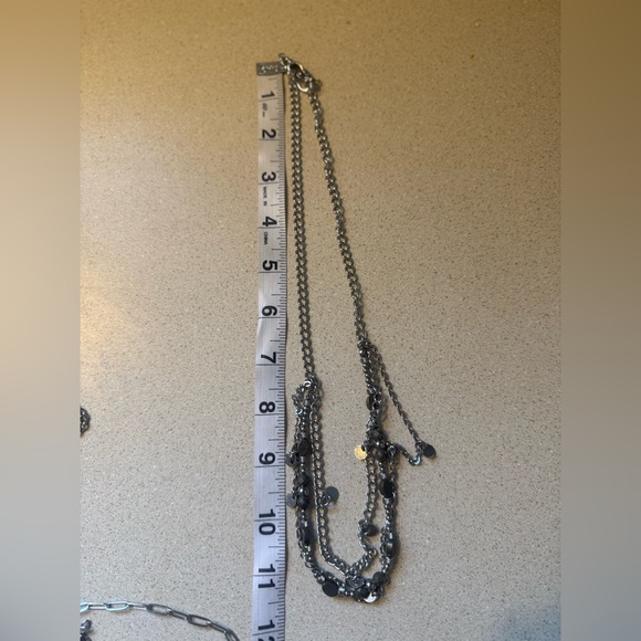 Merchant #2 - Pyrite Adjustable length collarbone necklace handmade stainless - Picture 6 of 6